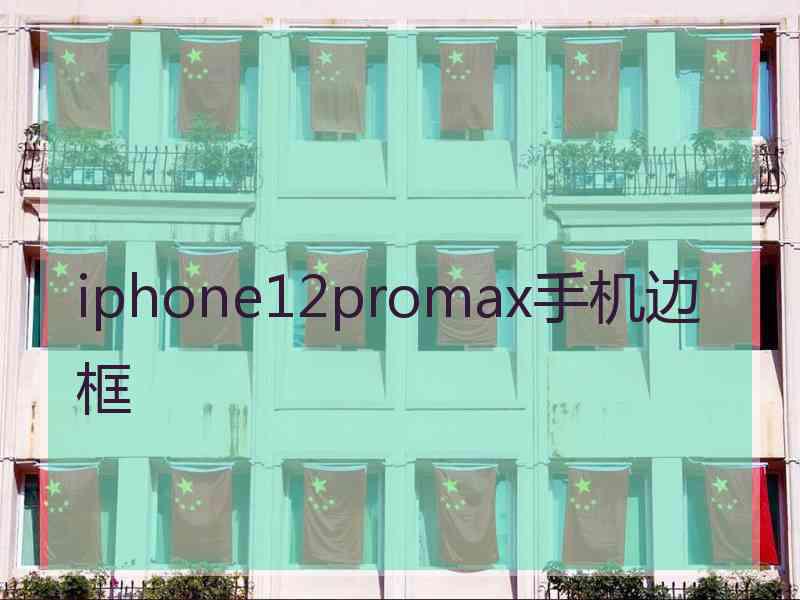 iphone12promax手机边框