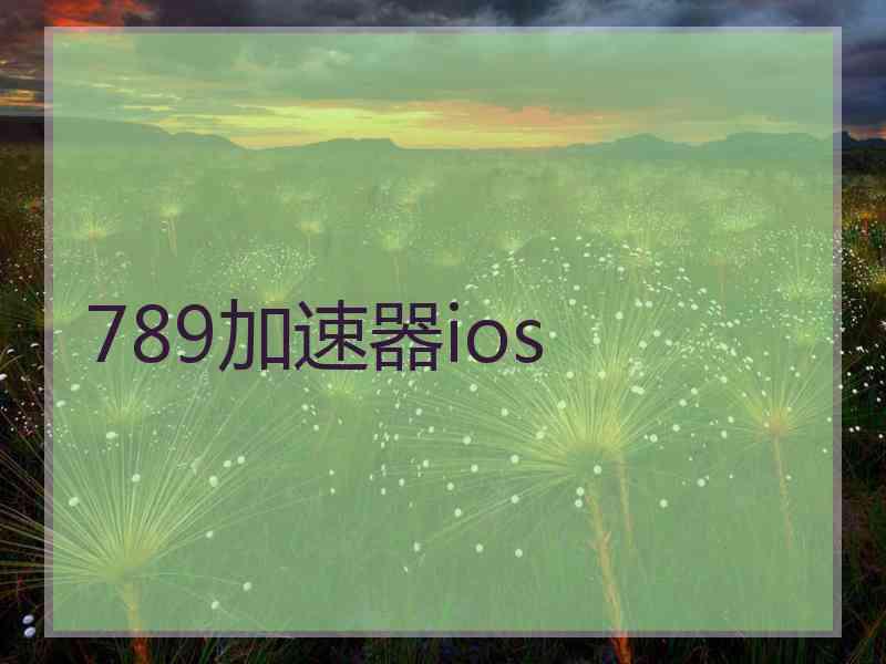 789加速器ios