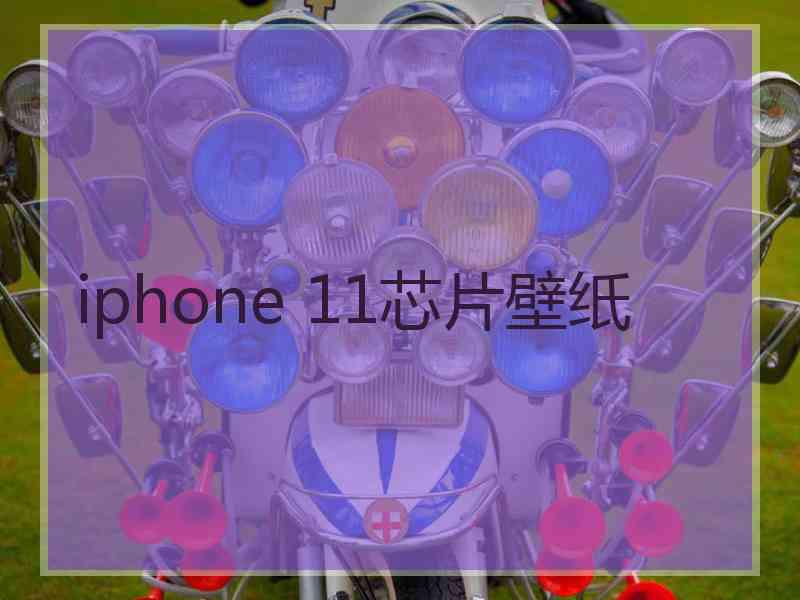 iphone 11芯片壁纸