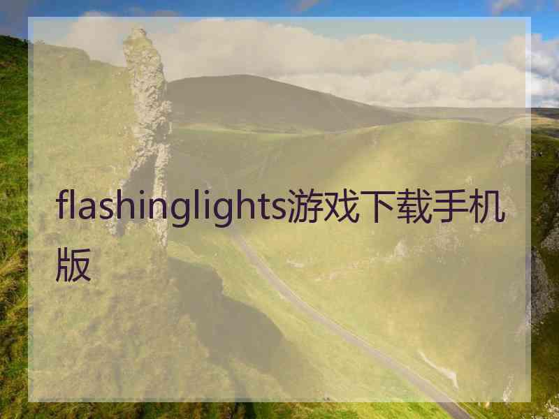 flashinglights游戏下载手机版