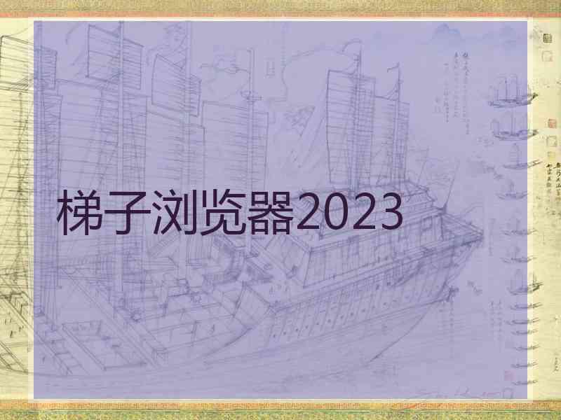 梯子浏览器2023