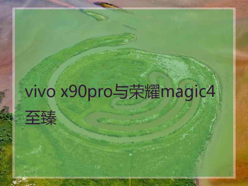 vivo x90pro与荣耀magic4至臻