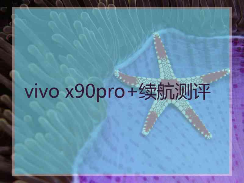 vivo x90pro+续航测评