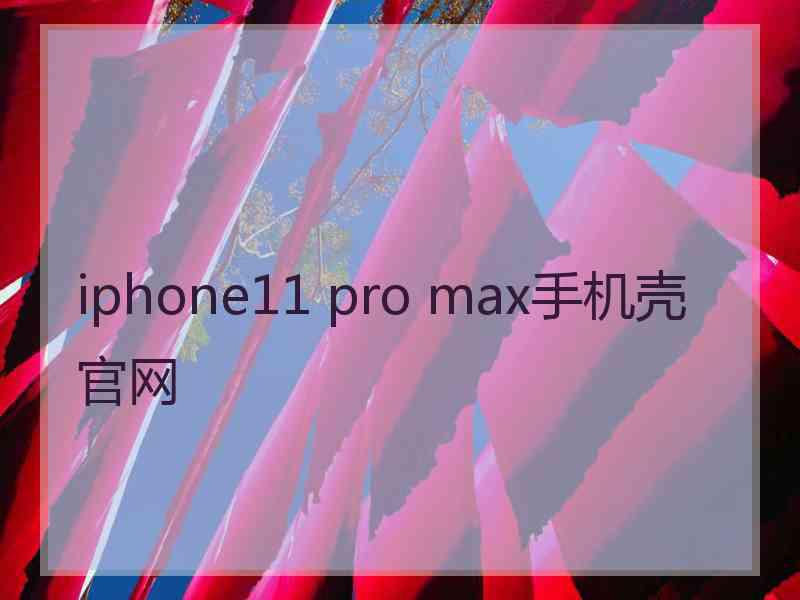 iphone11 pro max手机壳官网