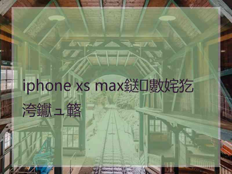 iphone xs max鎹㈢數姹犵洿钀ュ簵