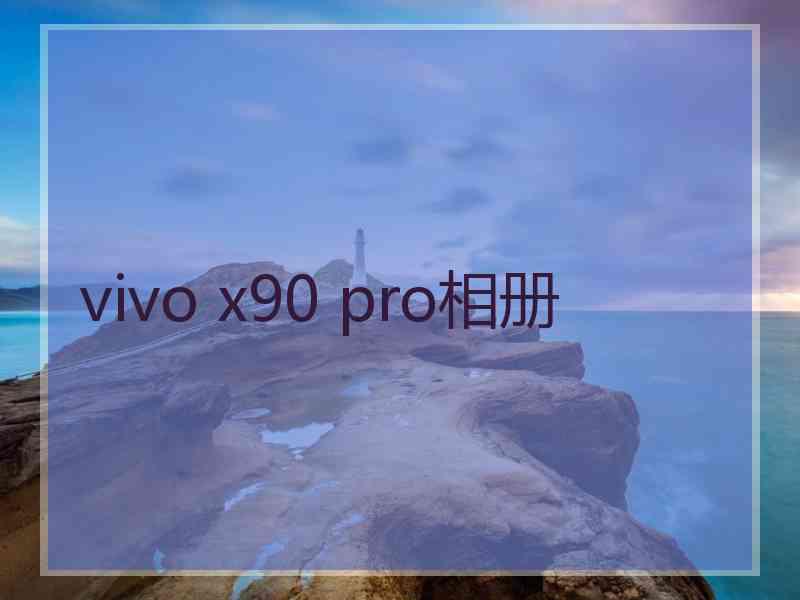 vivo x90 pro相册