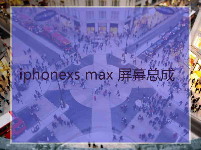 iphonexs max 屏幕总成