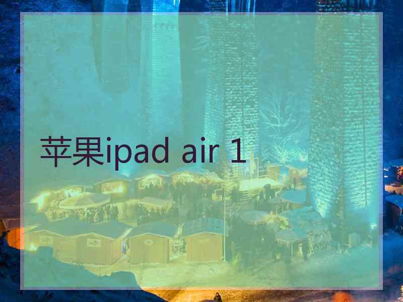 苹果ipad air 1