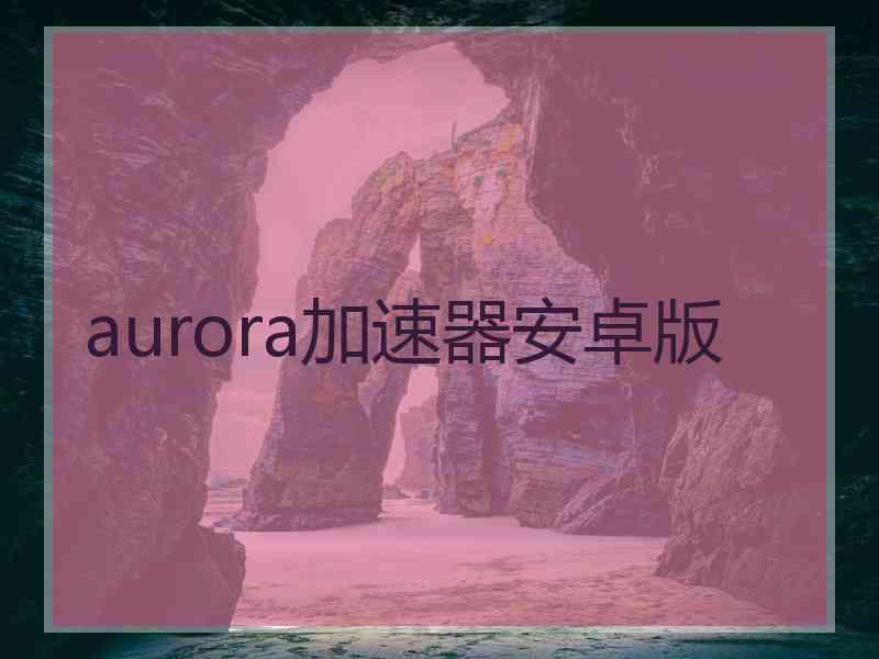 aurora加速器安卓版