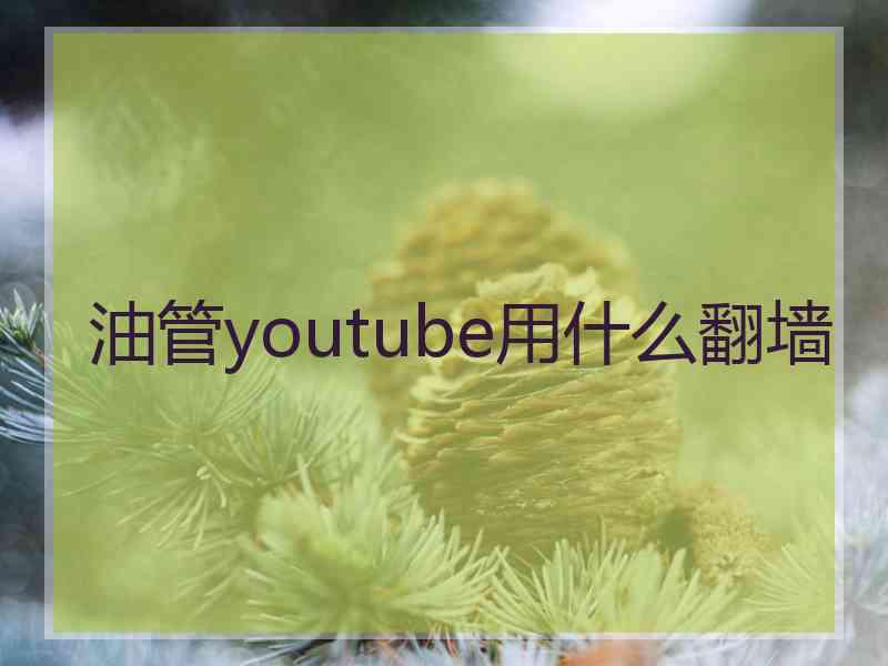 油管youtube用什么翻墙