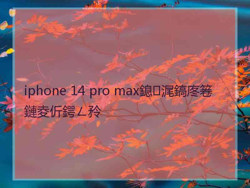 iphone 14 pro max鎴浘鎬庝箞鏈夌伒鍔ㄥ矝