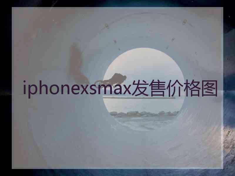 iphonexsmax发售价格图