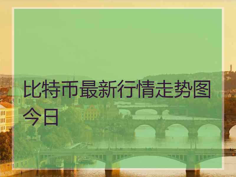 比特币最新行情走势图今日