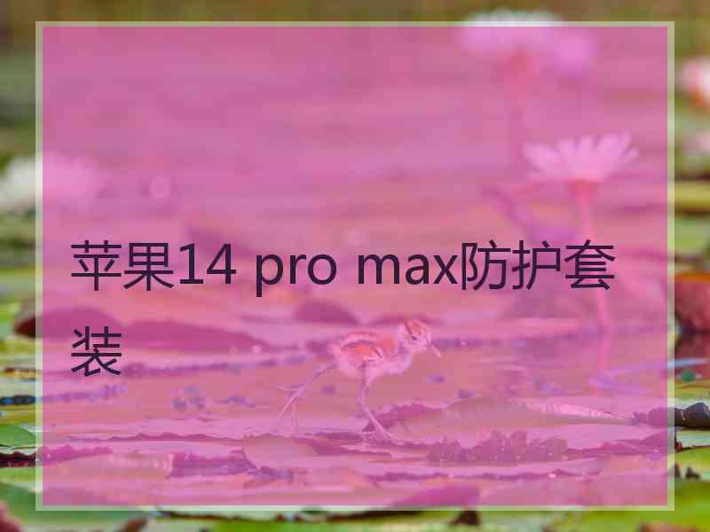 苹果14 pro max防护套装