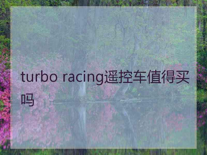 turbo racing遥控车值得买吗