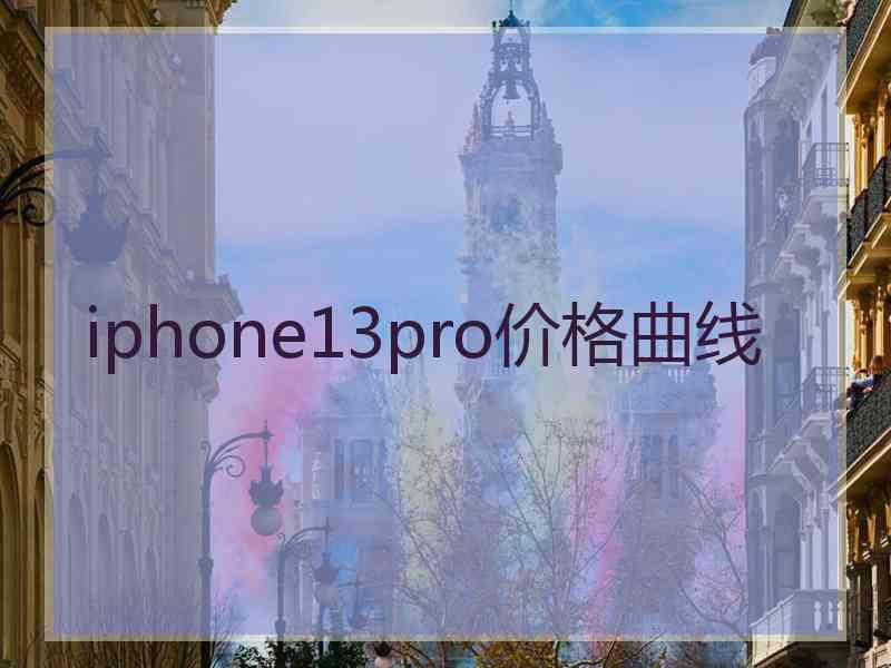 iphone13pro价格曲线