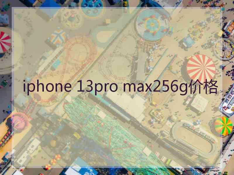 iphone 13pro max256g价格