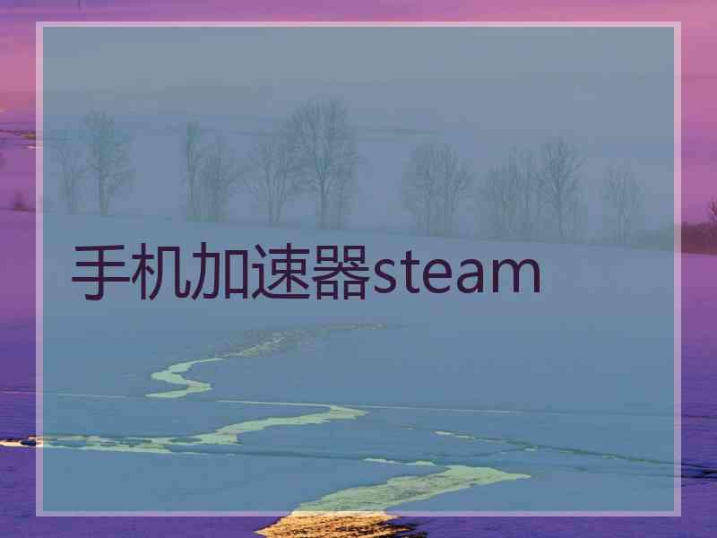 手机加速器steam