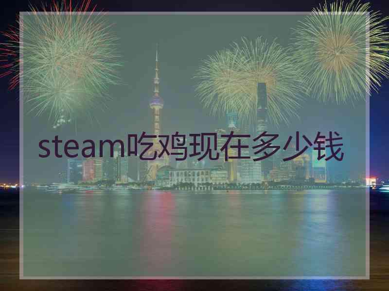 steam吃鸡现在多少钱