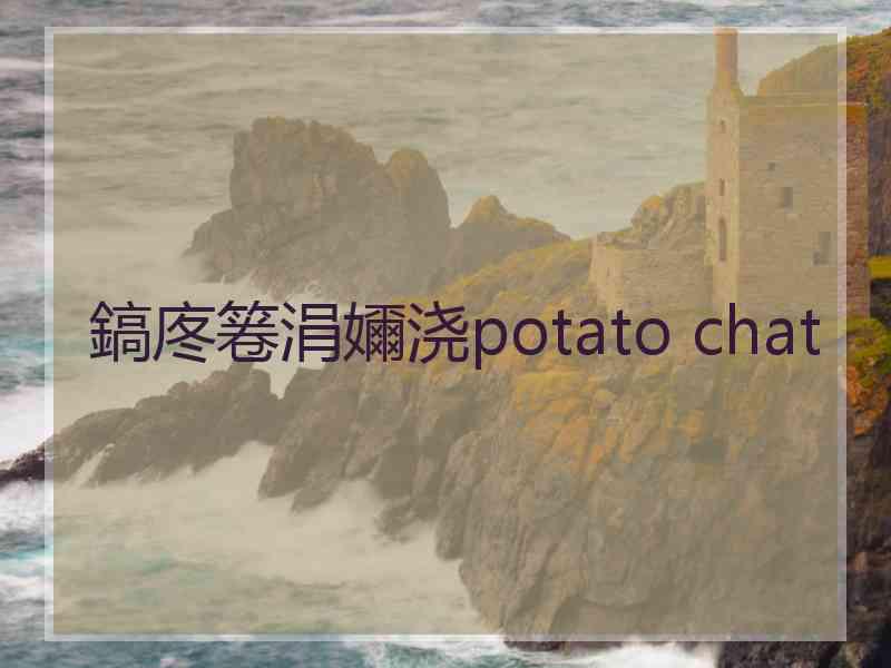 鎬庝箞涓嬭浇potato chat