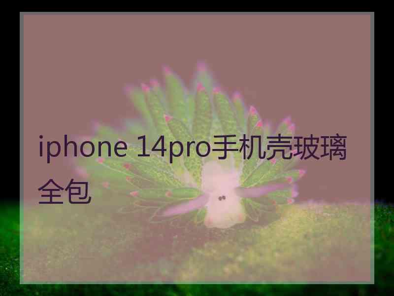 iphone 14pro手机壳玻璃全包