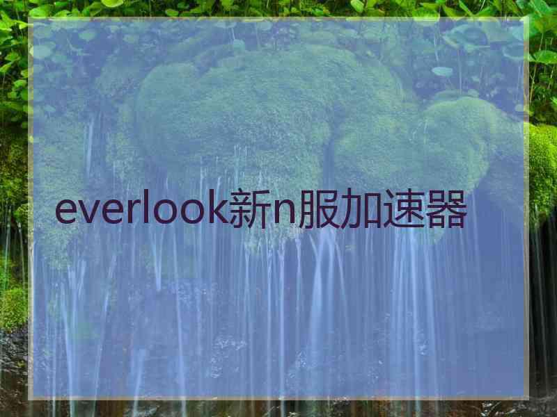 everlook新n服加速器