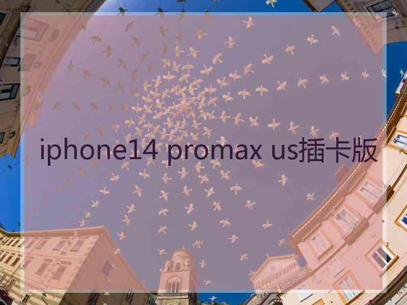 iphone14 promax us插卡版