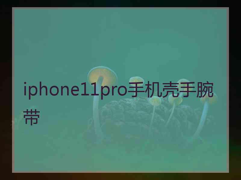 iphone11pro手机壳手腕带