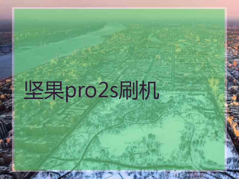 坚果pro2s刷机