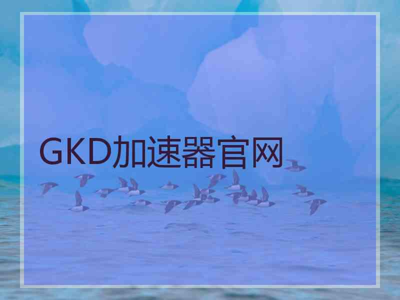 GKD加速器官网