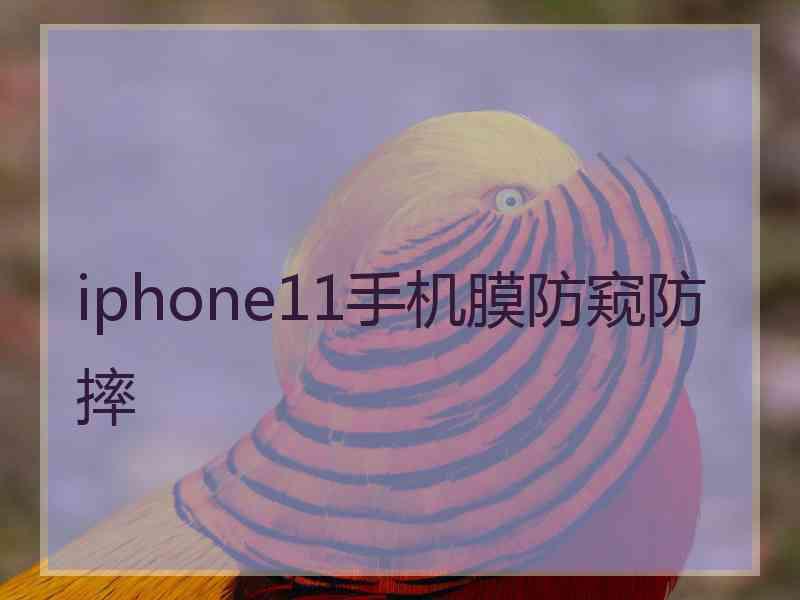 iphone11手机膜防窥防摔