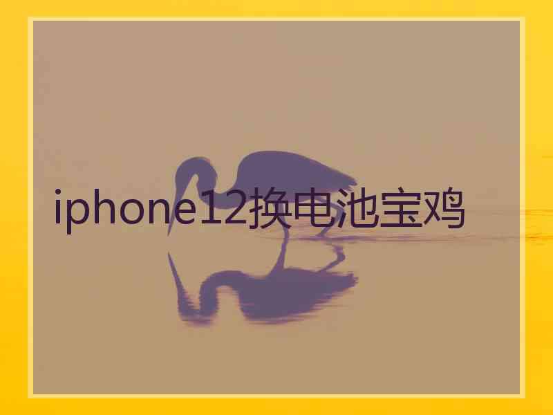 iphone12换电池宝鸡