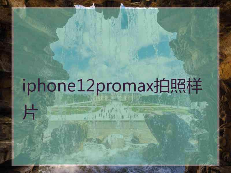 iphone12promax拍照样片