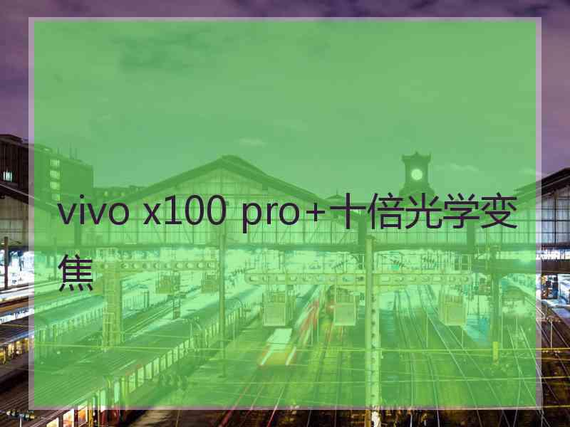 vivo x100 pro+十倍光学变焦