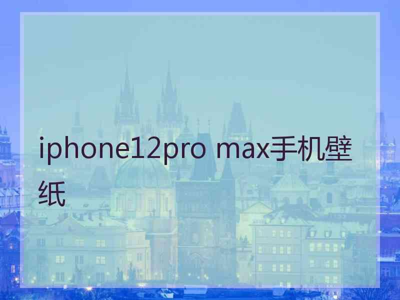 iphone12pro max手机壁纸