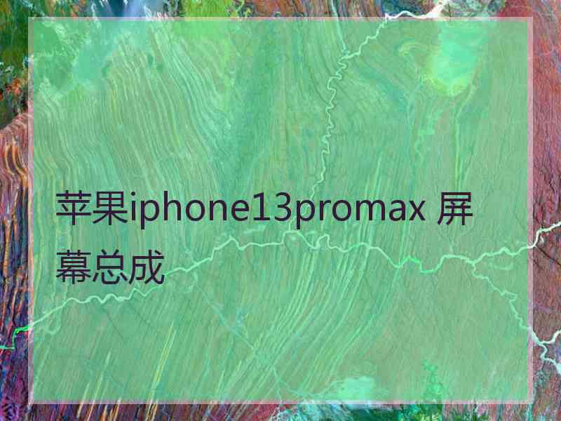 苹果iphone13promax 屏幕总成