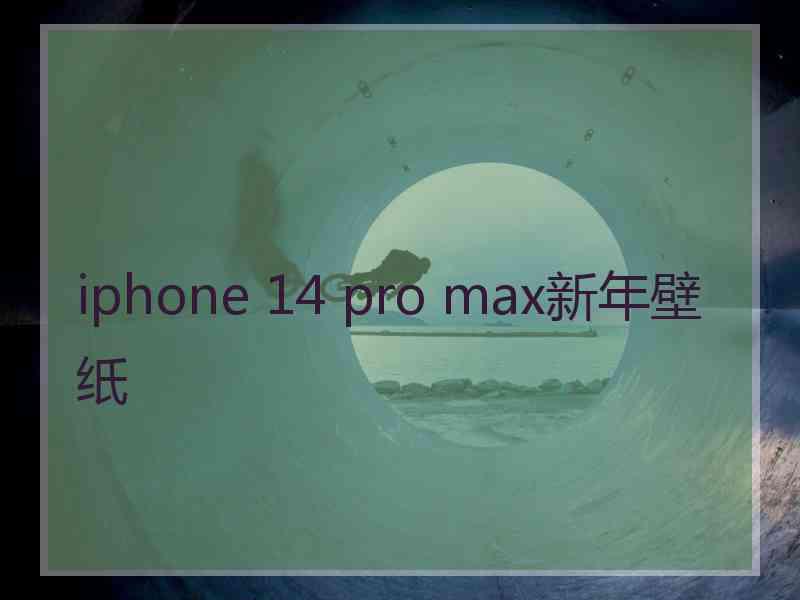 iphone 14 pro max新年壁纸