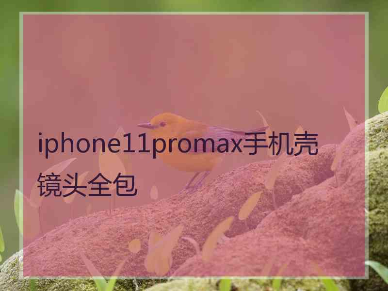 iphone11promax手机壳镜头全包