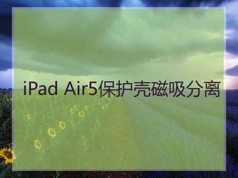 iPad Air5保护壳磁吸分离