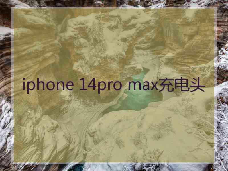 iphone 14pro max充电头