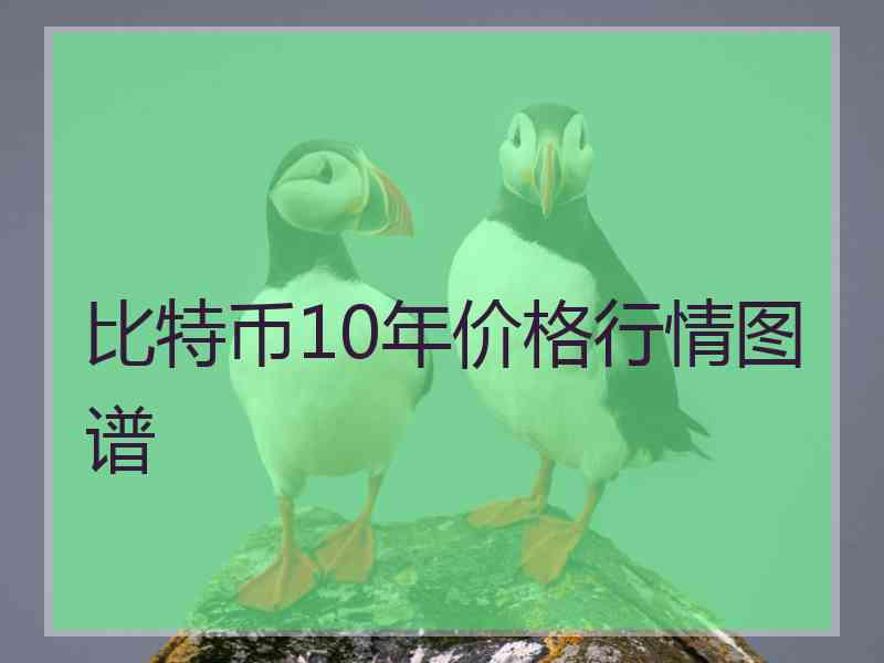 比特币10年价格行情图谱