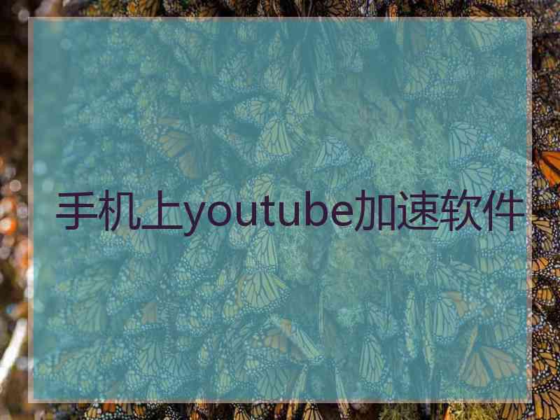 手机上youtube加速软件