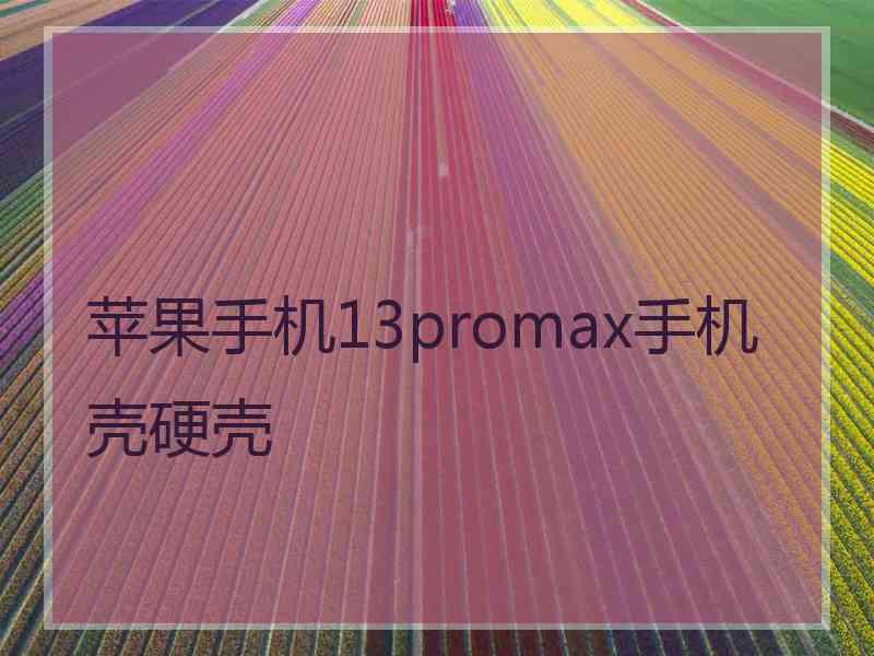 苹果手机13promax手机壳硬壳