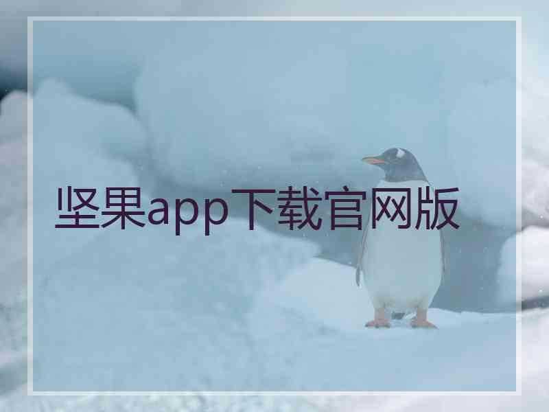 坚果app下载官网版