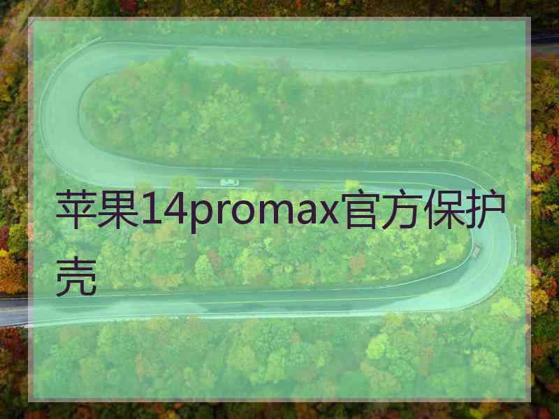 苹果14promax官方保护壳