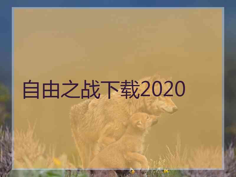 自由之战下载2020