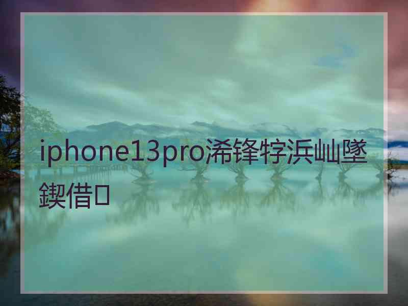 iphone13pro浠锋牸浜屾墜鍥借