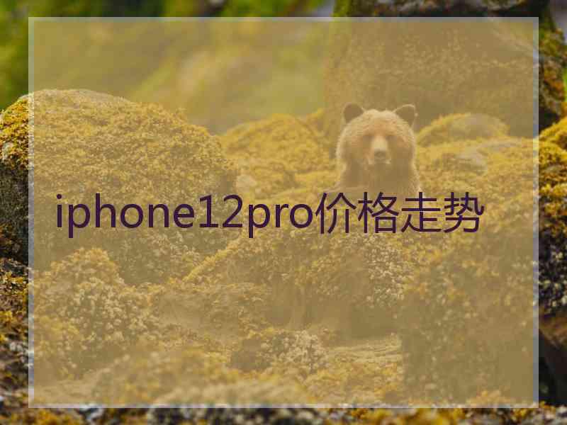 iphone12pro价格走势