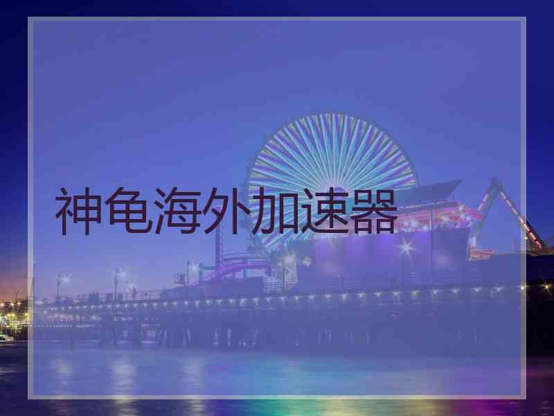 神龟海外加速器