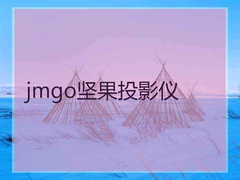 jmgo坚果投影仪